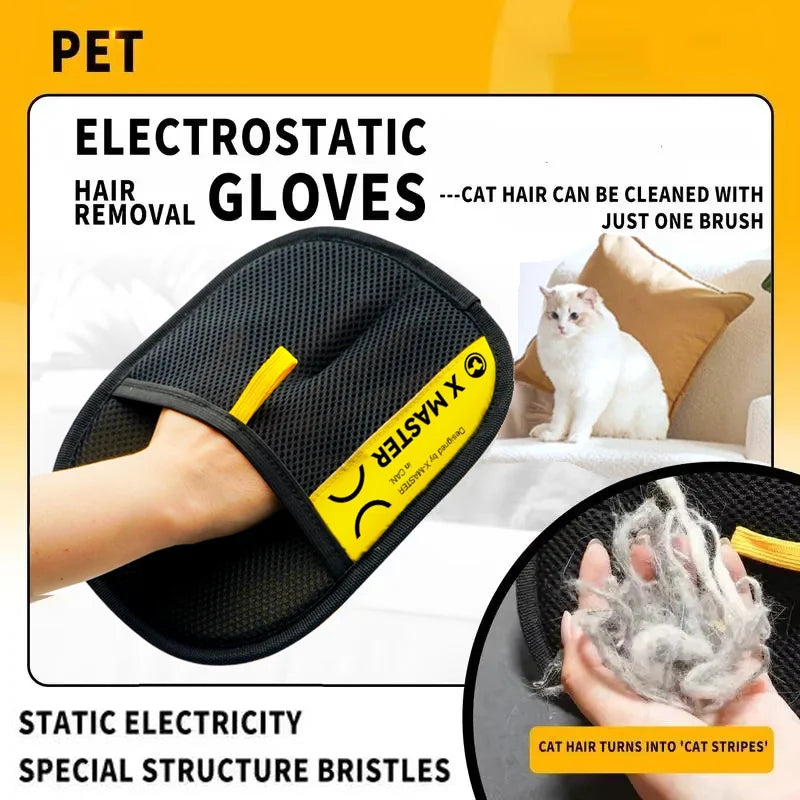 Pet Hair Removal Glove for Cats & Dogs | Petvora