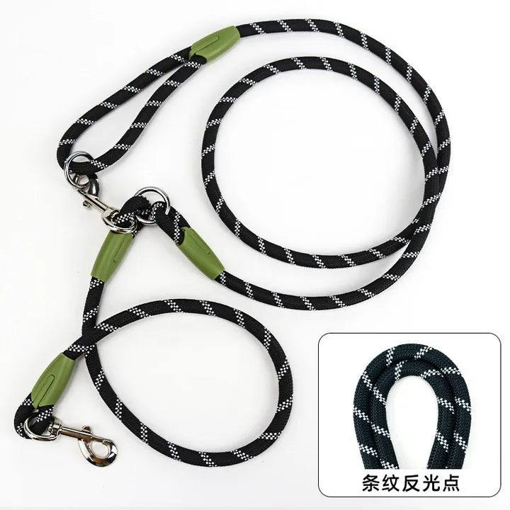 Hands-Free Reflective Dog Leash for Walking & Running